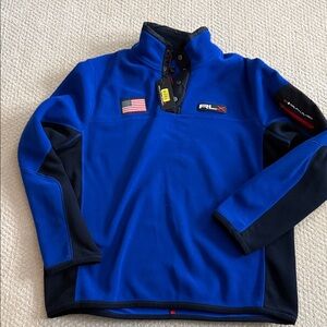 Ralph Lauren Blue and Black Sweatshirt